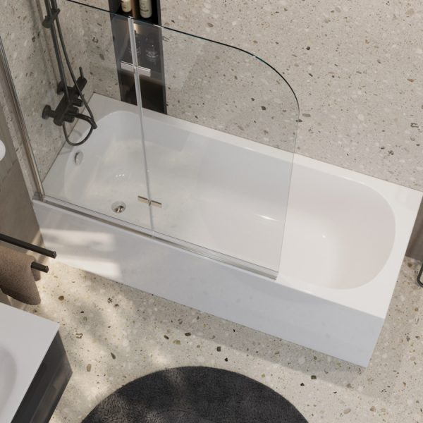 CEZARES - Акриловая ванна пристенная  ECO-165-70-41-W37