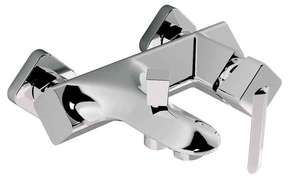 Смеситель для ванны и душа BelBagno CRYSTAL CRY-VASM-CRM