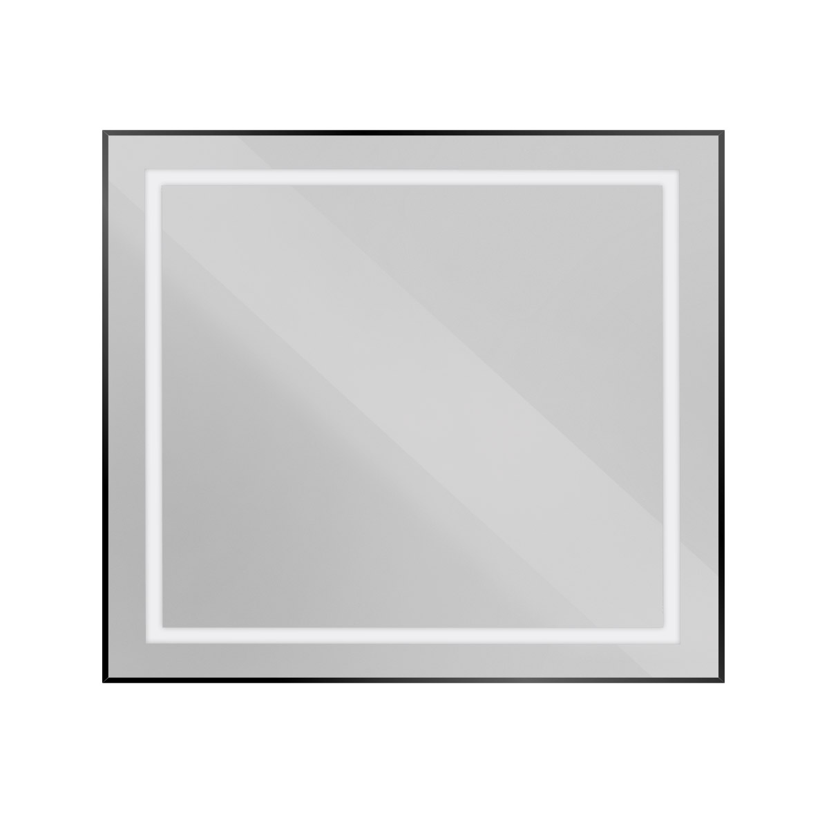 Зеркало BelBagno SPC-KRAFT-900-800-SENS-NERO