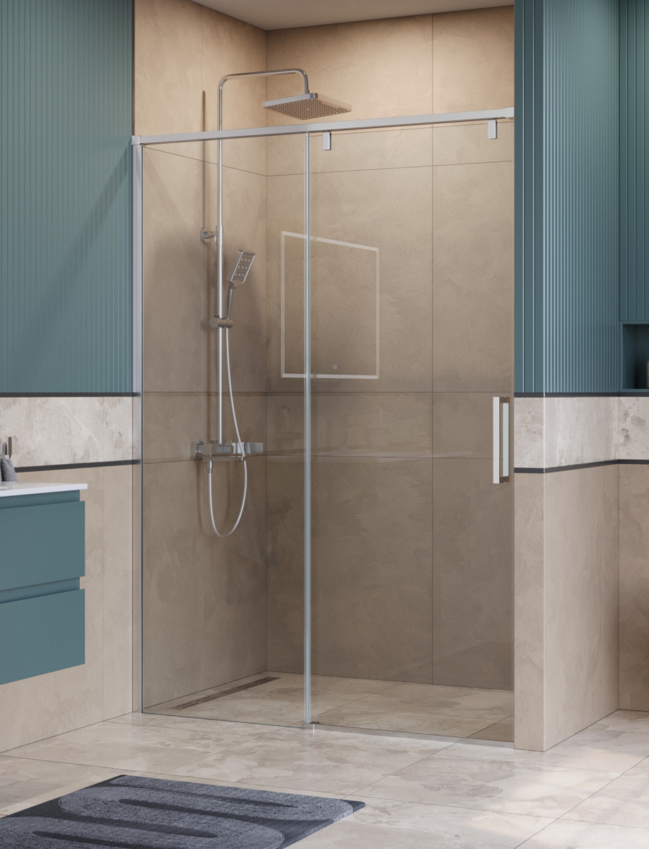 Душевая дверь BelBagno SOFT_CLOSE-1-BF-1-140-C-Cr