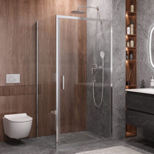 CEZARES - Душевой уголок  MOLVENO-AH-1-100/90-C-Cr-IV