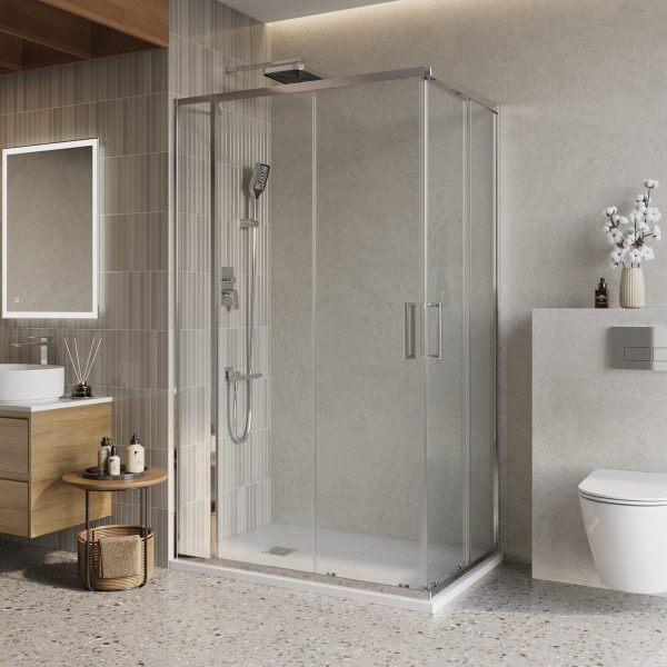 BelBagno - Душевой уголок  LUCE-AH-21-130/100-C-Cr