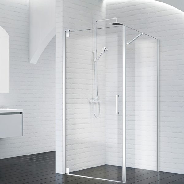 BelBagno - Душевой уголок  MARMI-AH-1-80/100-C-Cr