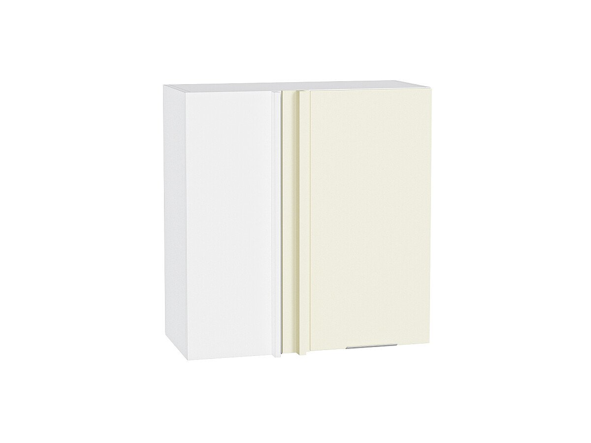 Шкаф верхний прямой угловой Терра Ваниль Софт