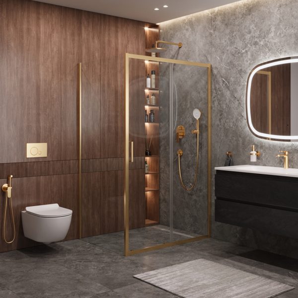 CEZARES - Душевой уголок  MOLVENO-AH-11-120/90-C-BORO-IV