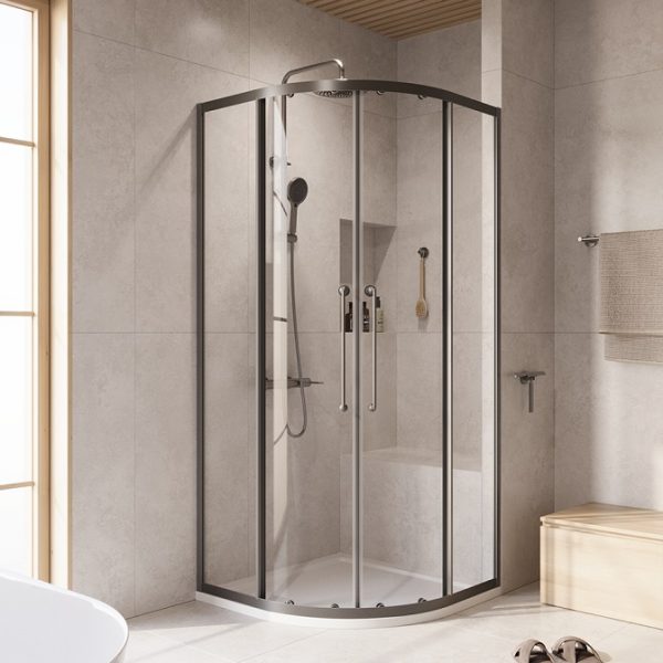 CEZARES - Душевой уголок  RELAX-304-R-2-100-C-GM