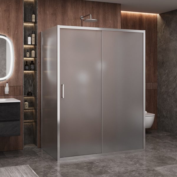 CEZARES - Душевой уголок  MOLVENO-AH-12-150/90-P-Cr