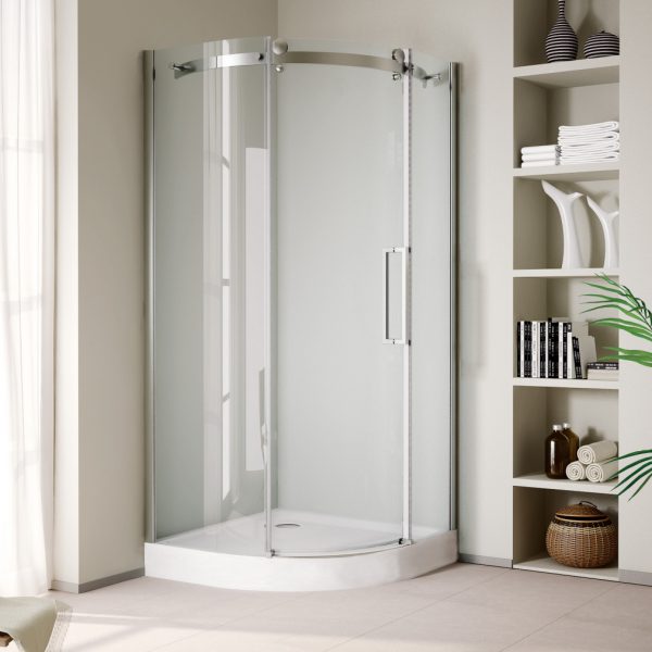 CEZARES - Душевой уголок  STYLUS-R-1-90-C-Cr-R
