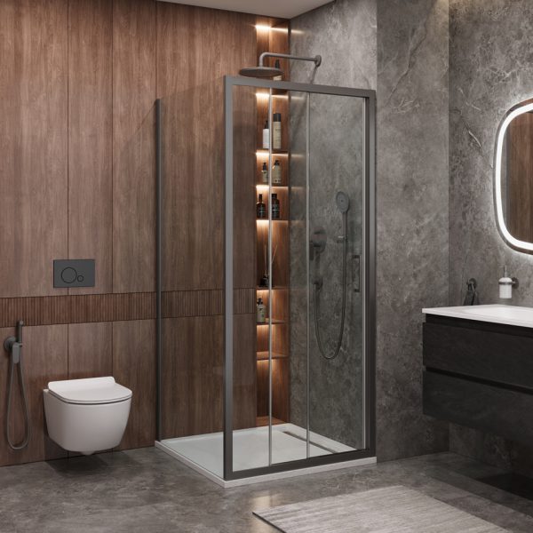 CEZARES - Душевой уголок  MOLVENO-AF-31-90-C-GM-IV