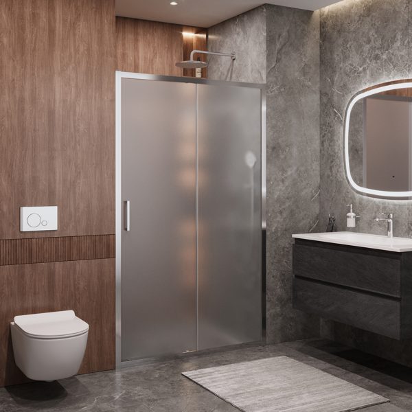 CEZARES - Душевая дверь  MOLVENO-BF-1-130-P-Cr