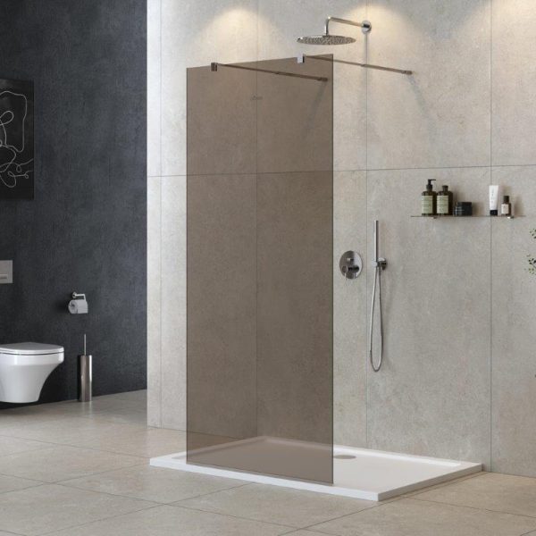 CEZARES - Душевая перегородка  LIBERTA-L-2-100-BR-Cr