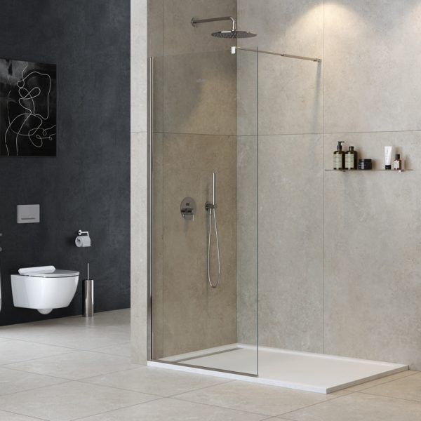 CEZARES - Душевая перегородка  LIBERTA-L-1-100-C-Cr