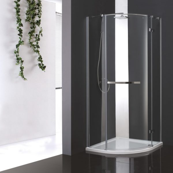 CEZARES - Душевой уголок  BERGAMO-W-RH-1-120/100-ARCO-C-Cr-R-IV