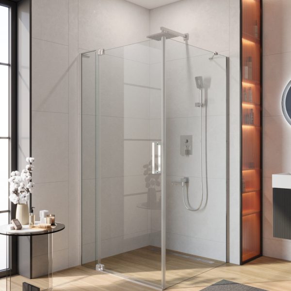 CEZARES - Душевой уголок  SLIDER-AH-1-100-90/100-C-Cr