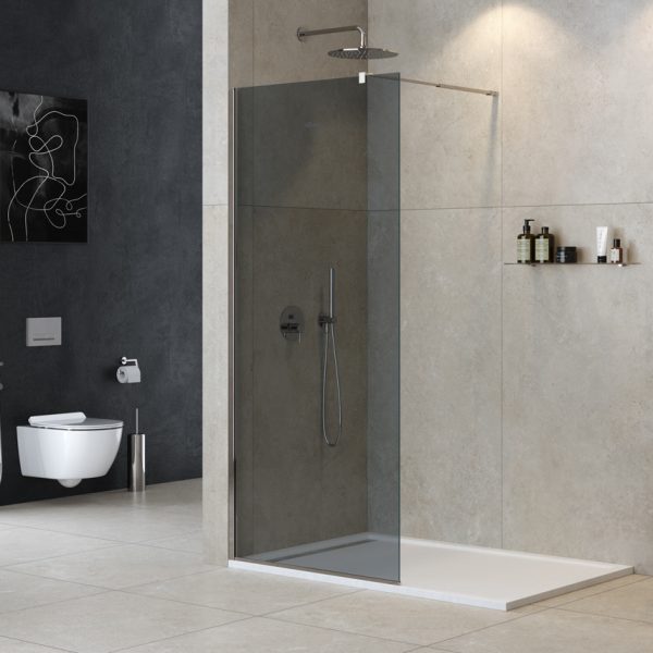 CEZARES - Душевая перегородка  LIBERTA-L-1-100-GR-Cr