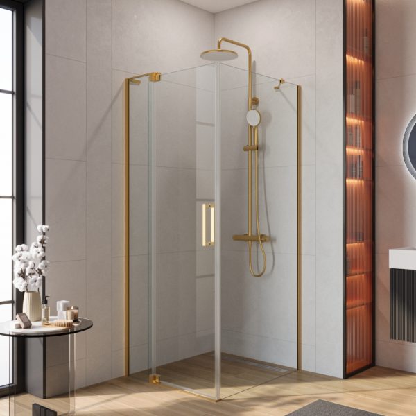 CEZARES - Душевой уголок  SLIDER-AH-1-90-70/80-C-BORO