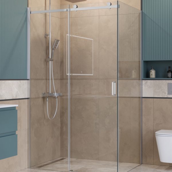 BelBagno - Душевой уголок  SOFT_CLOSE-2-AH-1-130/100-C-Cr