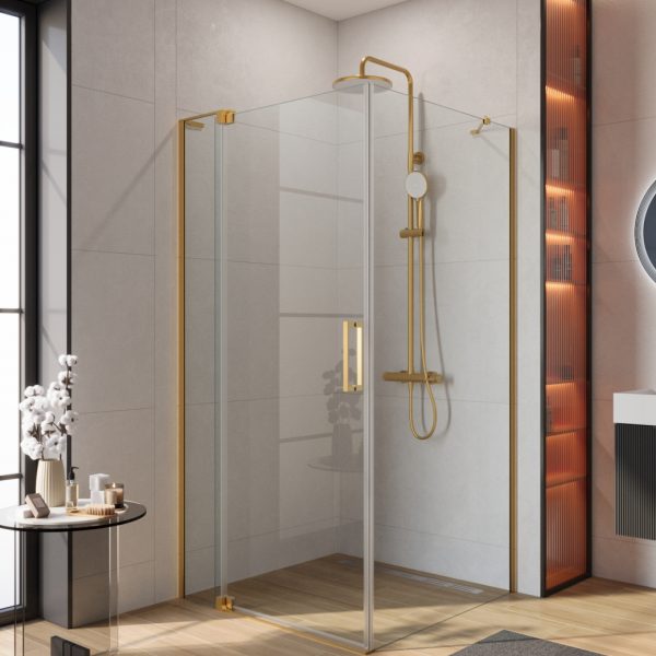 CEZARES - Душевой уголок  SLIDER-AH-1-100-100/110-C-BORO