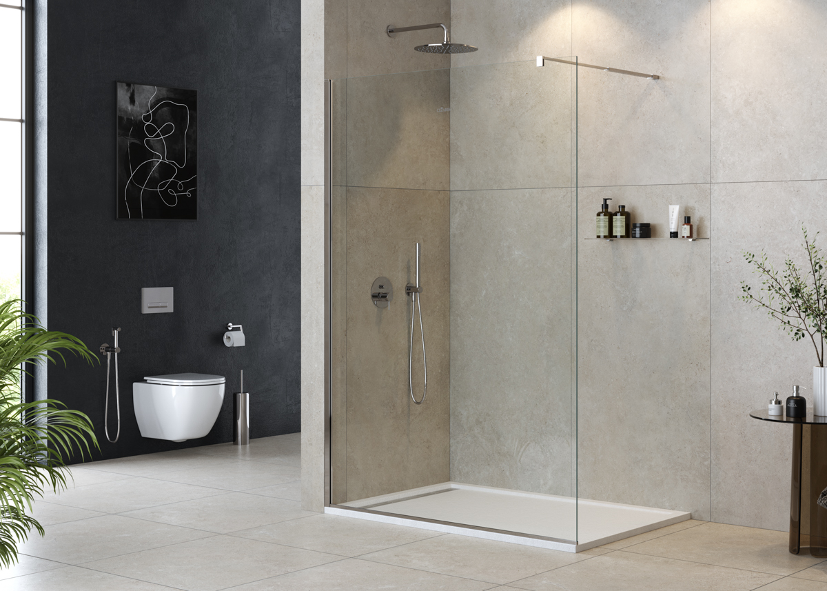 Душевая перегородка CEZARES LIBERTA-L-140/230-C-Cr