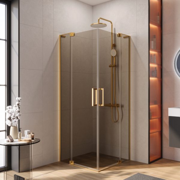 CEZARES - Душевой уголок  SLIDER-A-2-70/80-BR-BORO