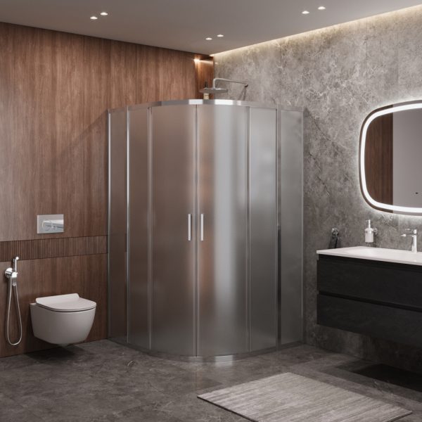 CEZARES - Душевой уголок  MOLVENO-R-22-90+30-P-Cr