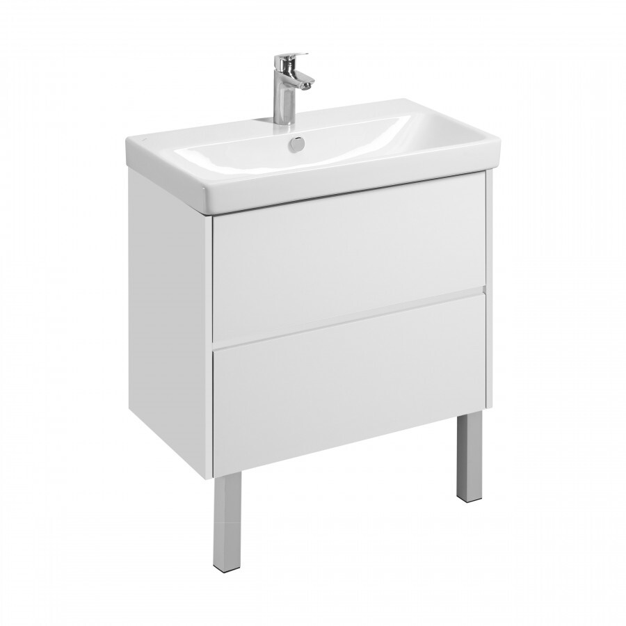 Тумба под раковину AQUATON Сканди 80, белый матовый
