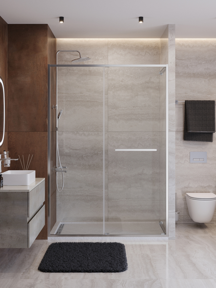 Душевая дверь CEZARES LUX-B-FS-11-140-C-CR