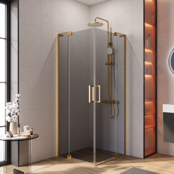 CEZARES - Душевой уголок  SLIDER-A-2-70/80-GRIGIO-BORO