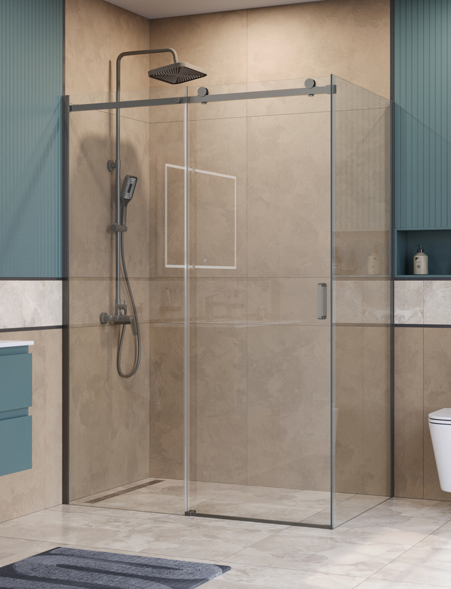 Душевой уголок BelBagno SOFT_CLOSE-2-AH-1-150/80-C-GM