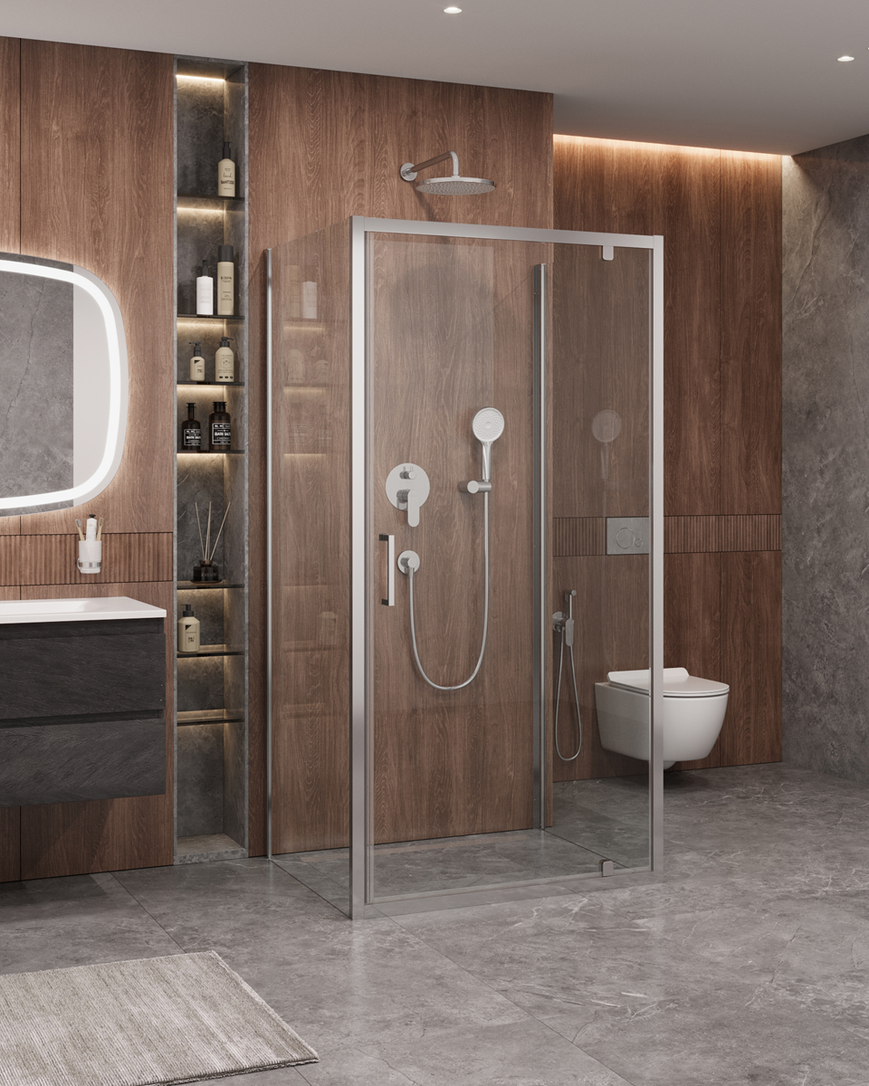 Душевой уголок CEZARES MOLVENO-BA2-100/80-C-Cr-IV