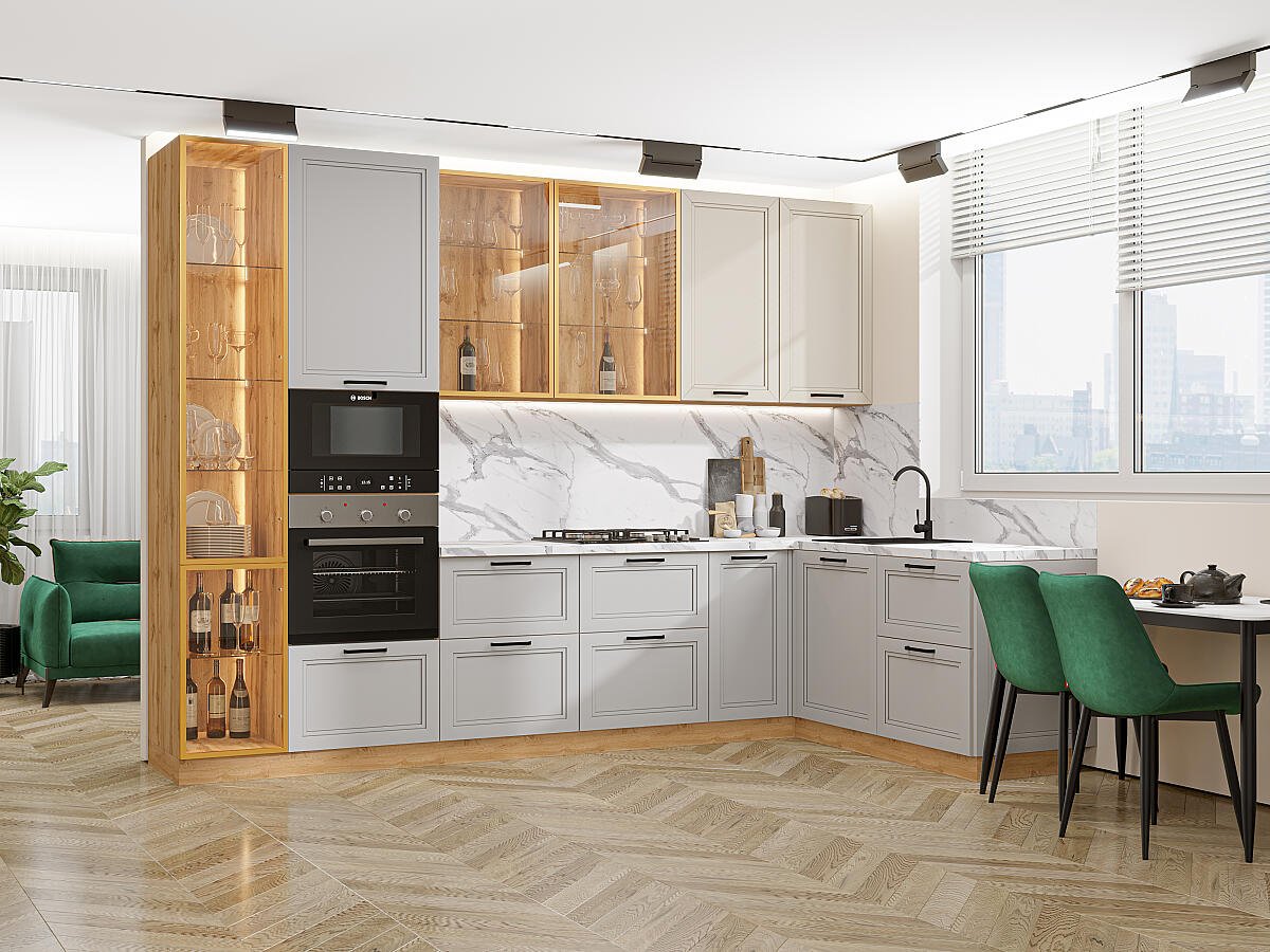 Нео-04 Cream Silk/Grey Silk