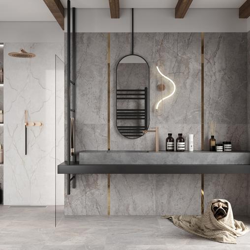 Laparet - Carved River Gray - Керамогранит