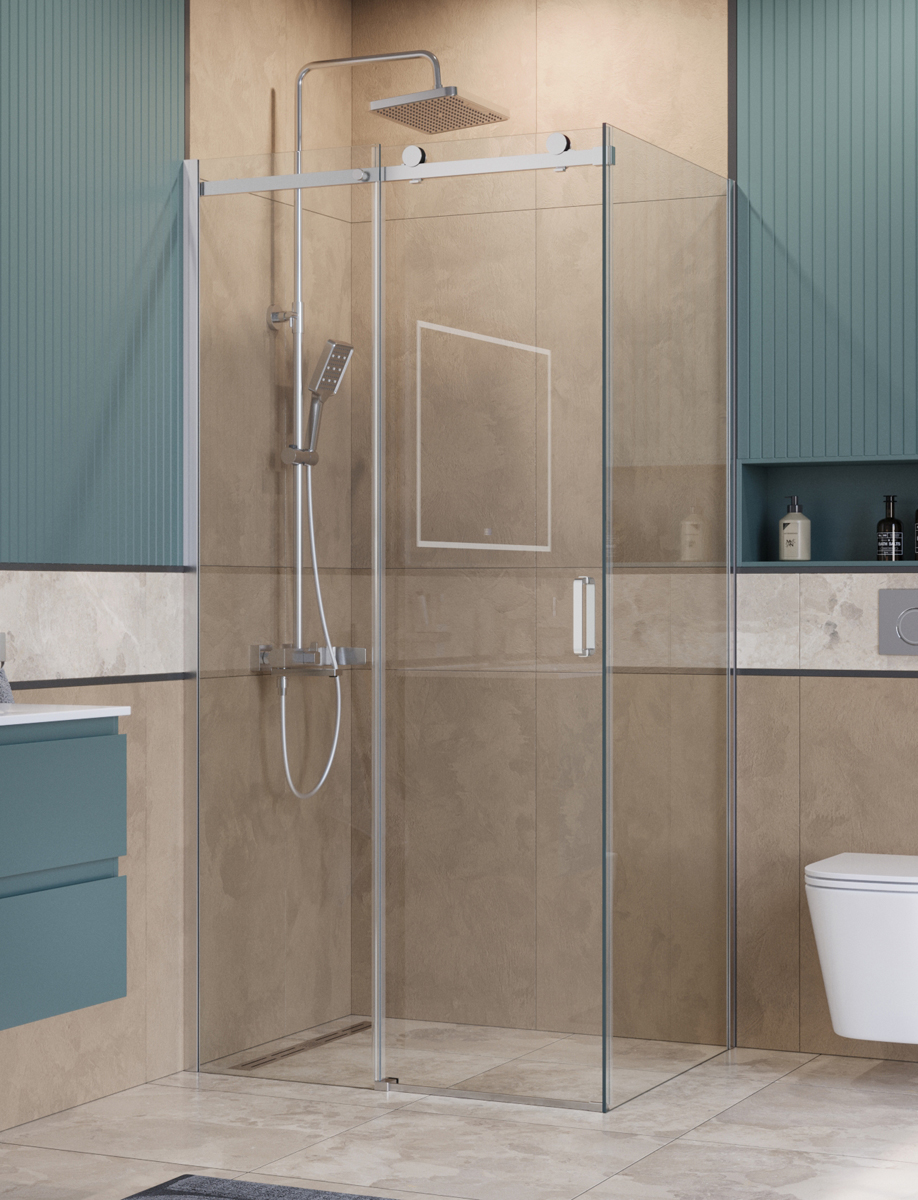 Душевой уголок BelBagno SOFT_CLOSE-2-AH-1-110/100-C-Cr