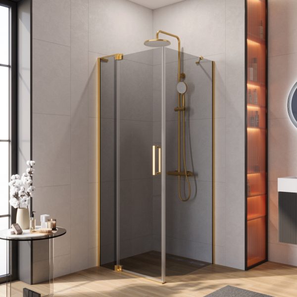 CEZARES - Душевой уголок  SLIDER-AH-1-80-70/80-GRIGIO-BORO