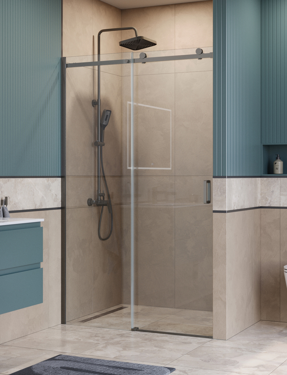 Душевая дверь BelBagno SOFT_CLOSE-2-BF-1-120-C-GM