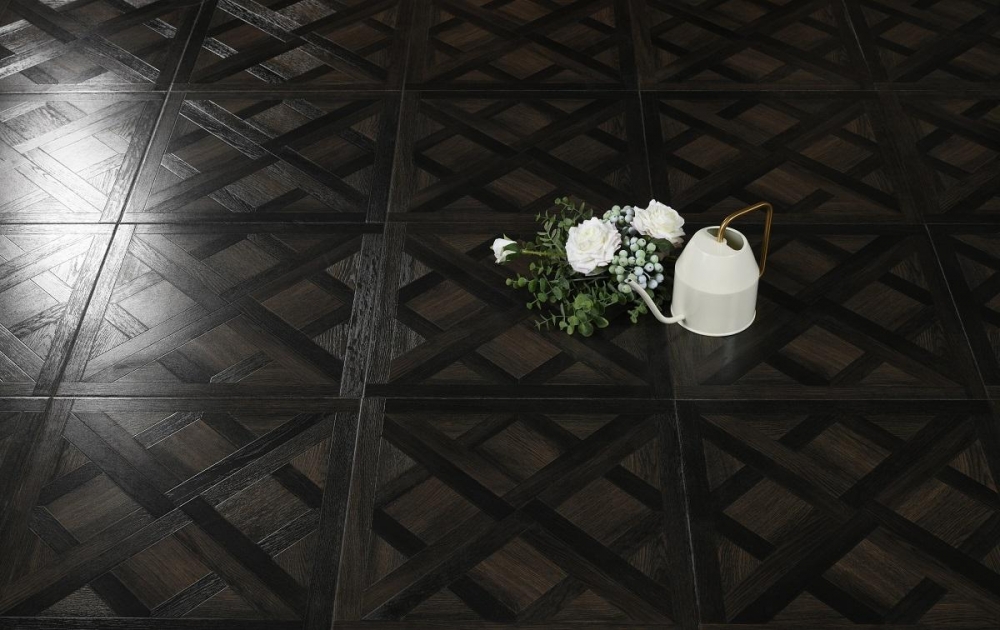 Ламинат Woodstyle Opera Шанье Черный