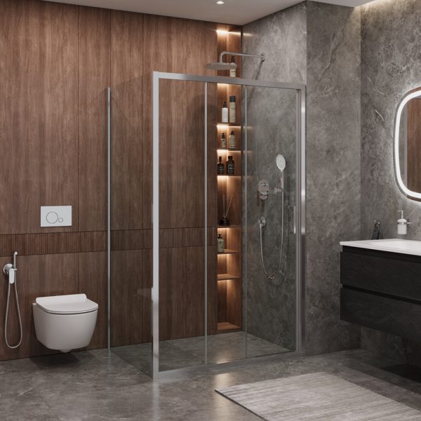 CEZARES - Душевой уголок  MOLVENO-AHF-31-120/90-C-CR-IV